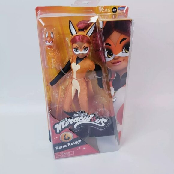 Miraculous Ladybug Action Figure Fashion Doll Rena Rouge 10.5" - Picture 1 of 2